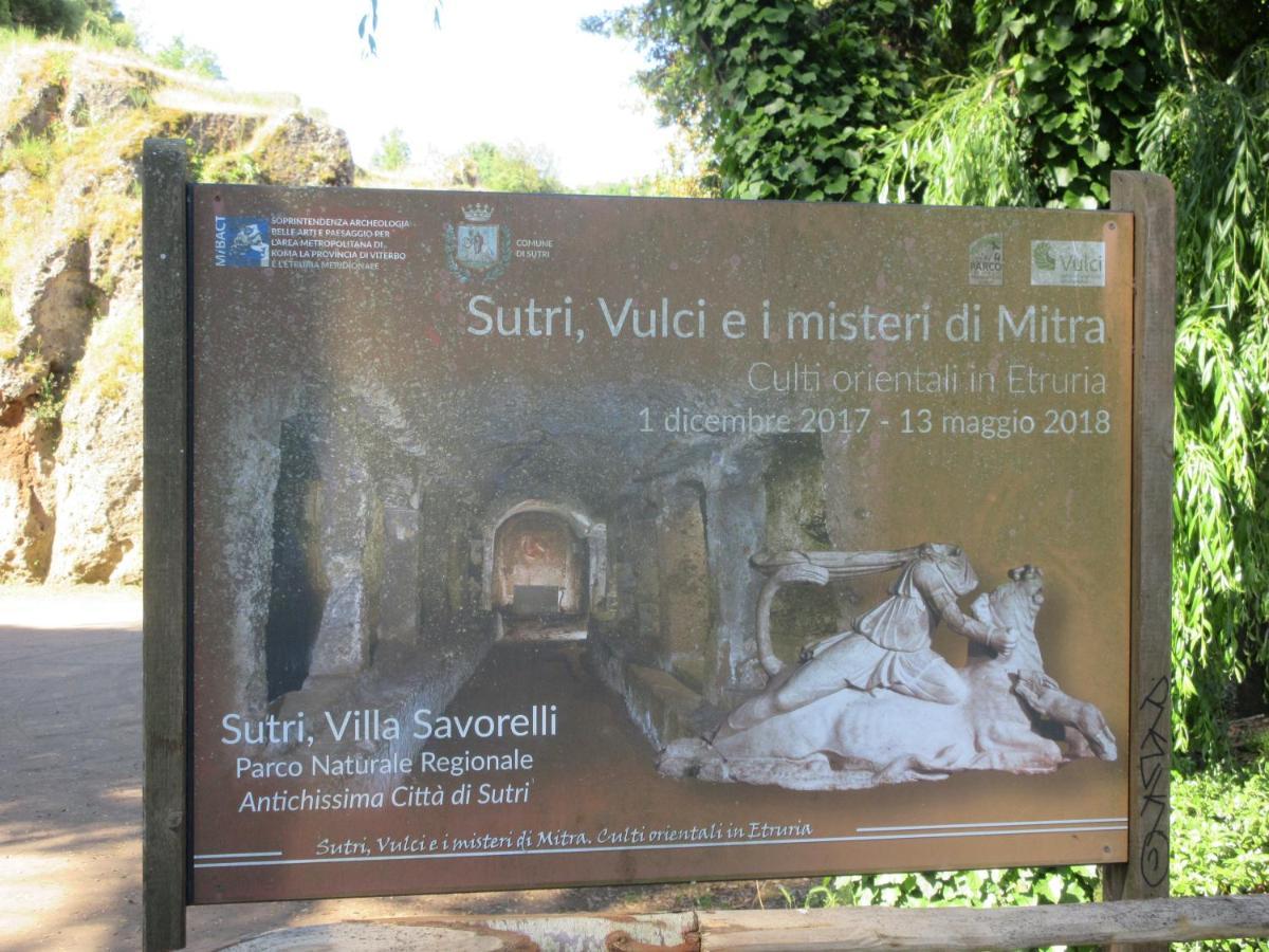 Radici Etrusche Sutri Hotell Exteriör bild