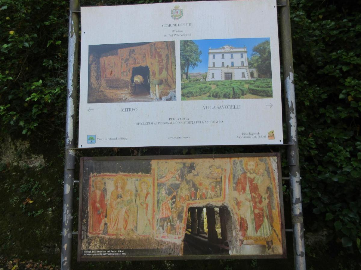 Radici Etrusche Sutri Hotell Exteriör bild